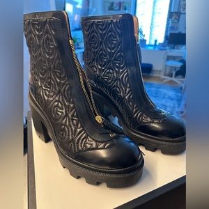 Gucci combat boots size 41